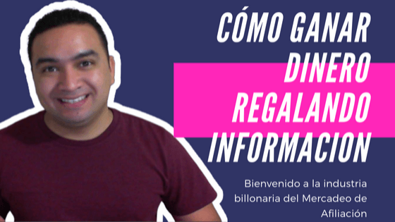 Cómo ganar dinero regalando información