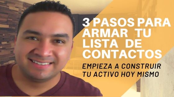 3 Pasos para Construir tu Lista de Contactos